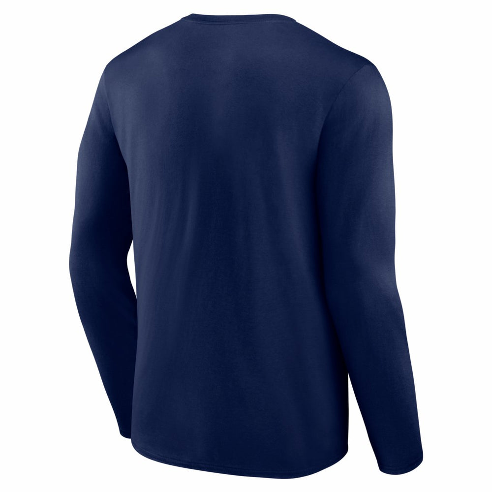 Denver Broncos Hustle Long Sleeve T-Shirt Navy