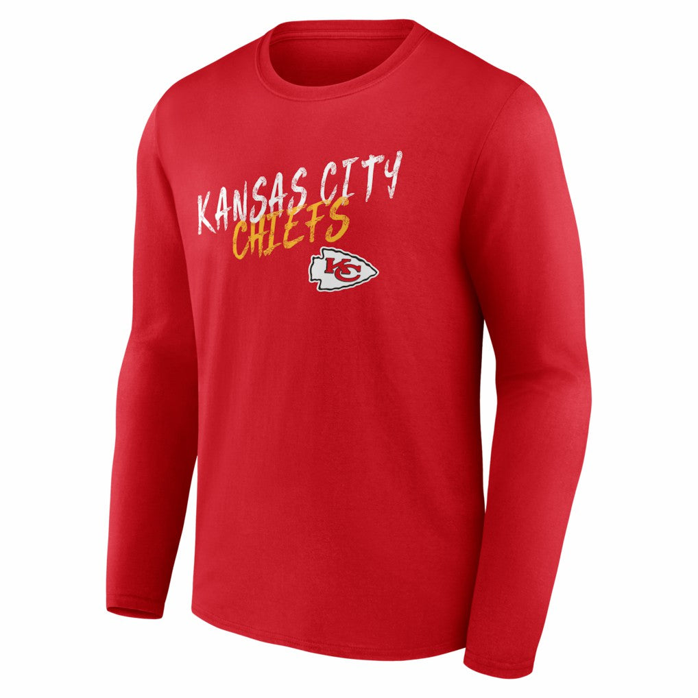 Kansas City Chiefs Hustle Long Sleeve T-Shirt Red