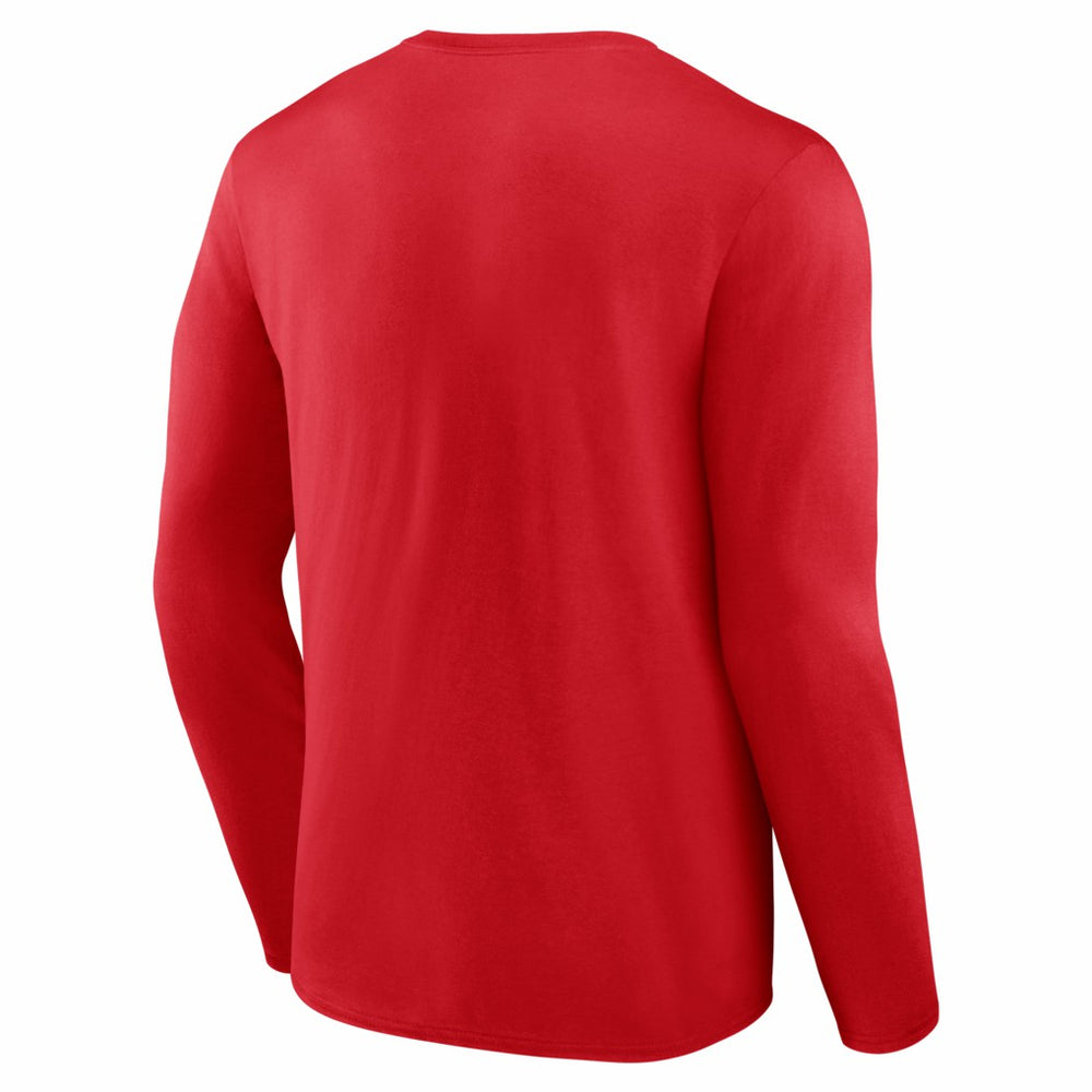 Kansas City Chiefs Hustle Long Sleeve T-Shirt Red