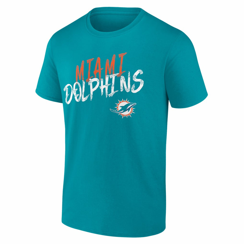Miami Dolphins Hustle T-Shirt Aqua