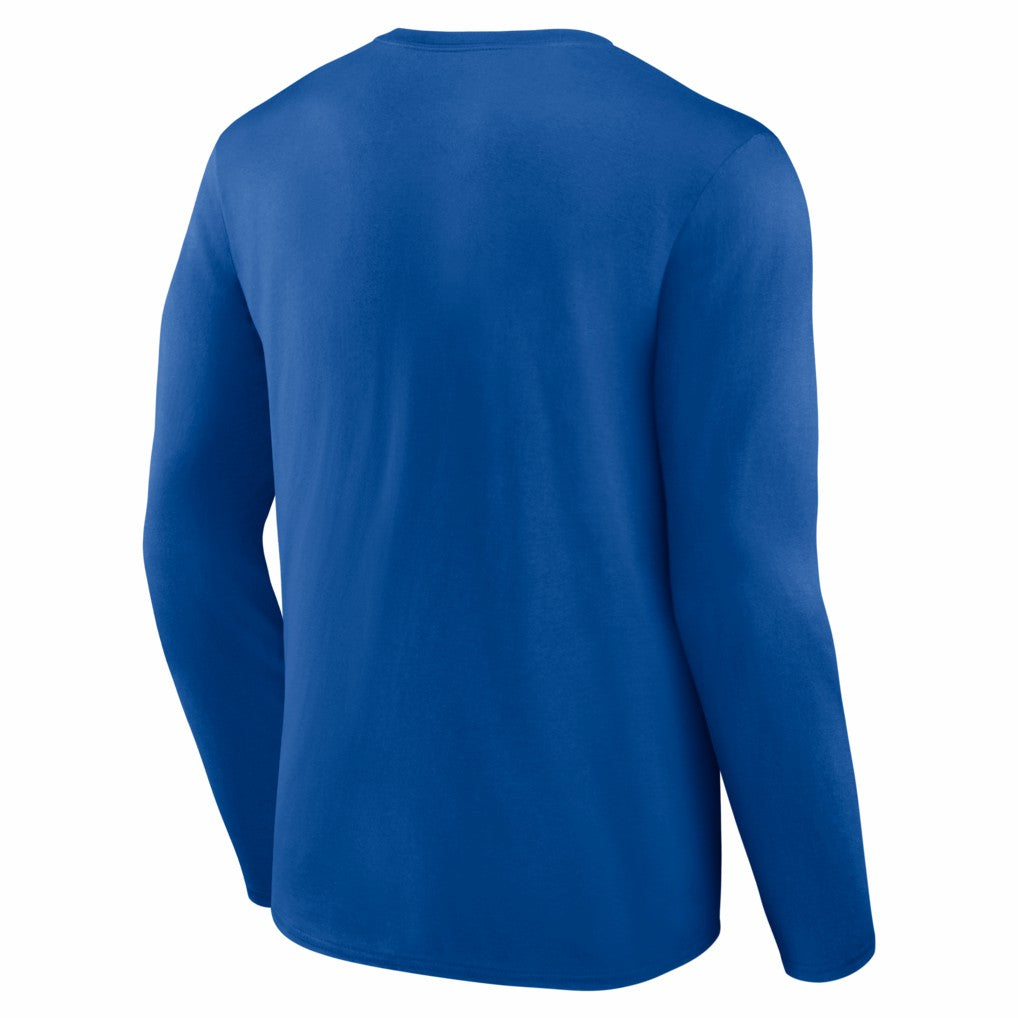 New York Giants Hustle Long Sleeve T-Shirt Royal