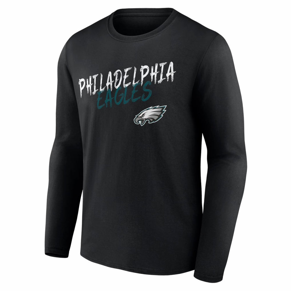 Philadelphia Eagles Hustle Long Sleeve T-Shirt Black