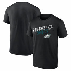 Philadelphia Eagles Hustle T-Shirt Black