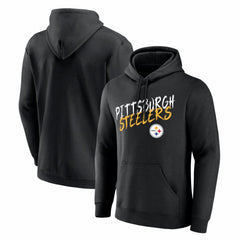 Pittsburgh Steelers Hustle Hoodie Black