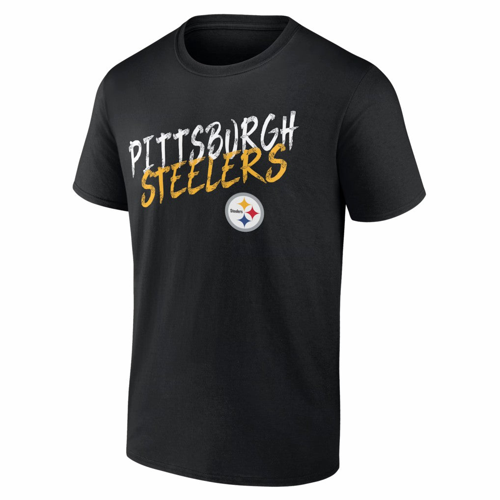 Pittsburgh Steelers Hustle T-Shirt Black
