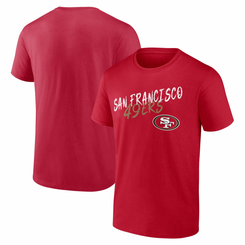San Francisco 49ers Hustle T-Shirt Scarlet