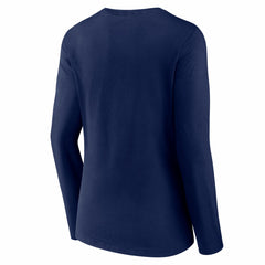 Seattle Seahawks Women's Hustle Long Sleeve V-Neck T-Shirt College Navy