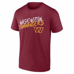 Washington Commanders Hustle T-Shirt Burgundy