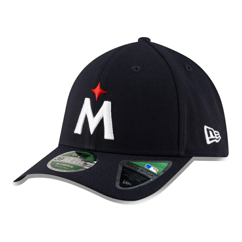 Minnesota Twins New Era Player Replica 39THIRTY M-Crown Flex Hat - Navy Hats