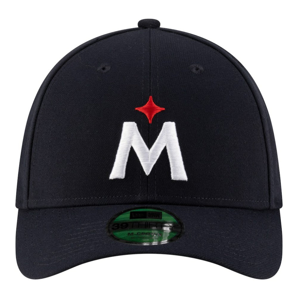 Minnesota Twins New Era Player Replica 39THIRTY M-Crown Flex Hat - Navy Hats