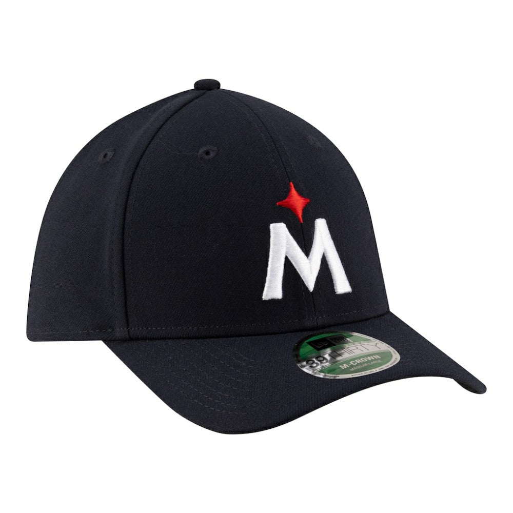 Minnesota Twins New Era Player Replica 39THIRTY M-Crown Flex Hat - Navy Hats