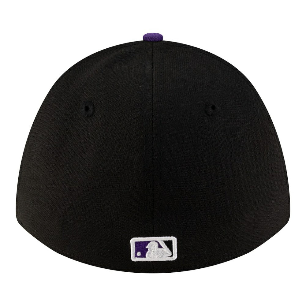 Colorado Rockies New Era Alternate Player Replica 39THIRTY M-Crown Flex Hat - Black Hats