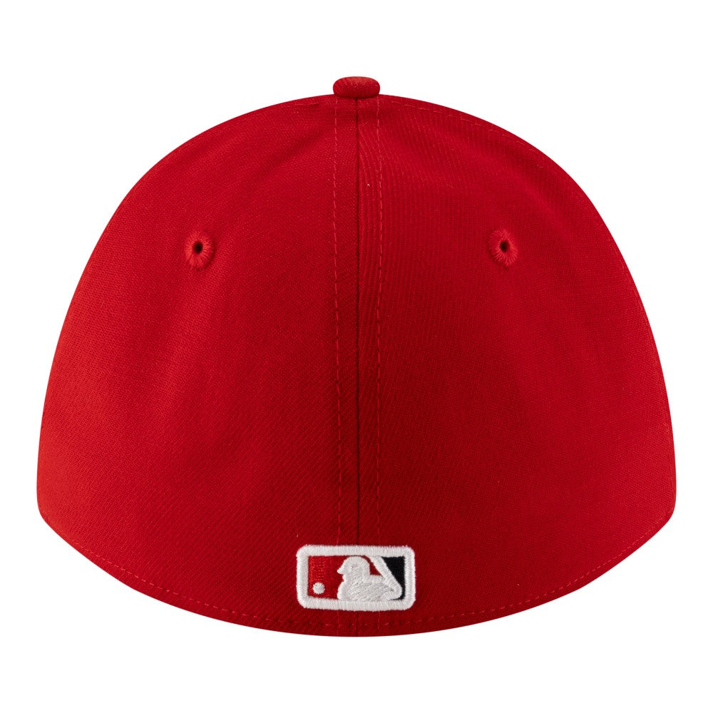 Los Angeles Angels New Era Player Replica 39THIRTY M-Crown Flex Hat - Red Hats
