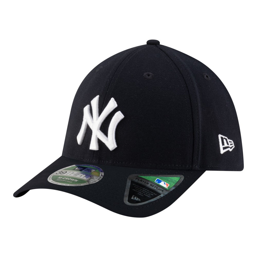 New York Yankees New Era Player Replica 39THIRTY M-Crown Flex Hat - Navy Hats
