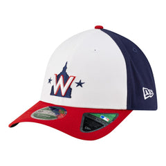 Washington Nationals New Era Player Replica 39THIRTY M-Crown Flex Hat - White Hats