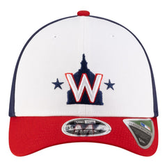 Washington Nationals New Era Player Replica 39THIRTY M-Crown Flex Hat - White Hats