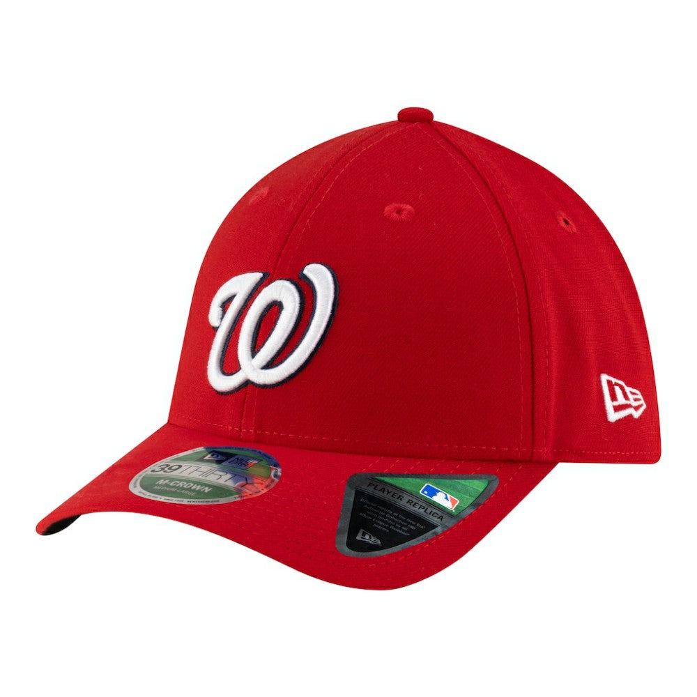 Washington Nationals New Era Player Replica 39THIRTY M-Crown Flex Hat - Red Hats
