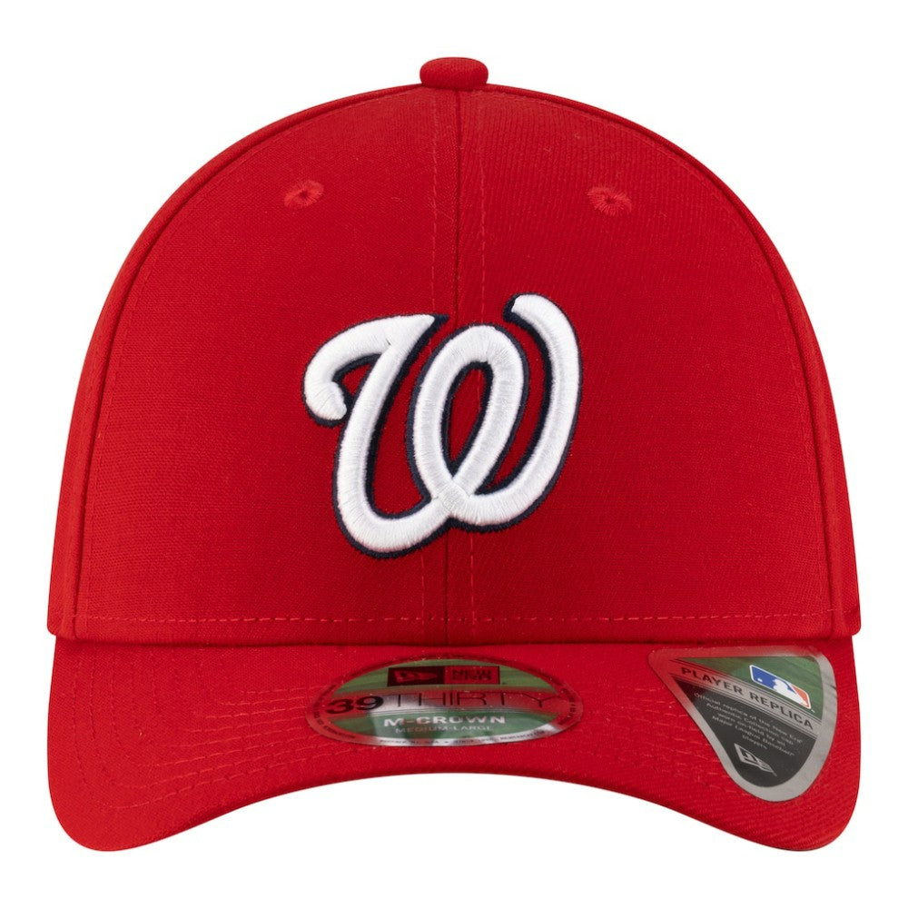 Washington Nationals New Era Player Replica 39THIRTY M-Crown Flex Hat - Red Hats