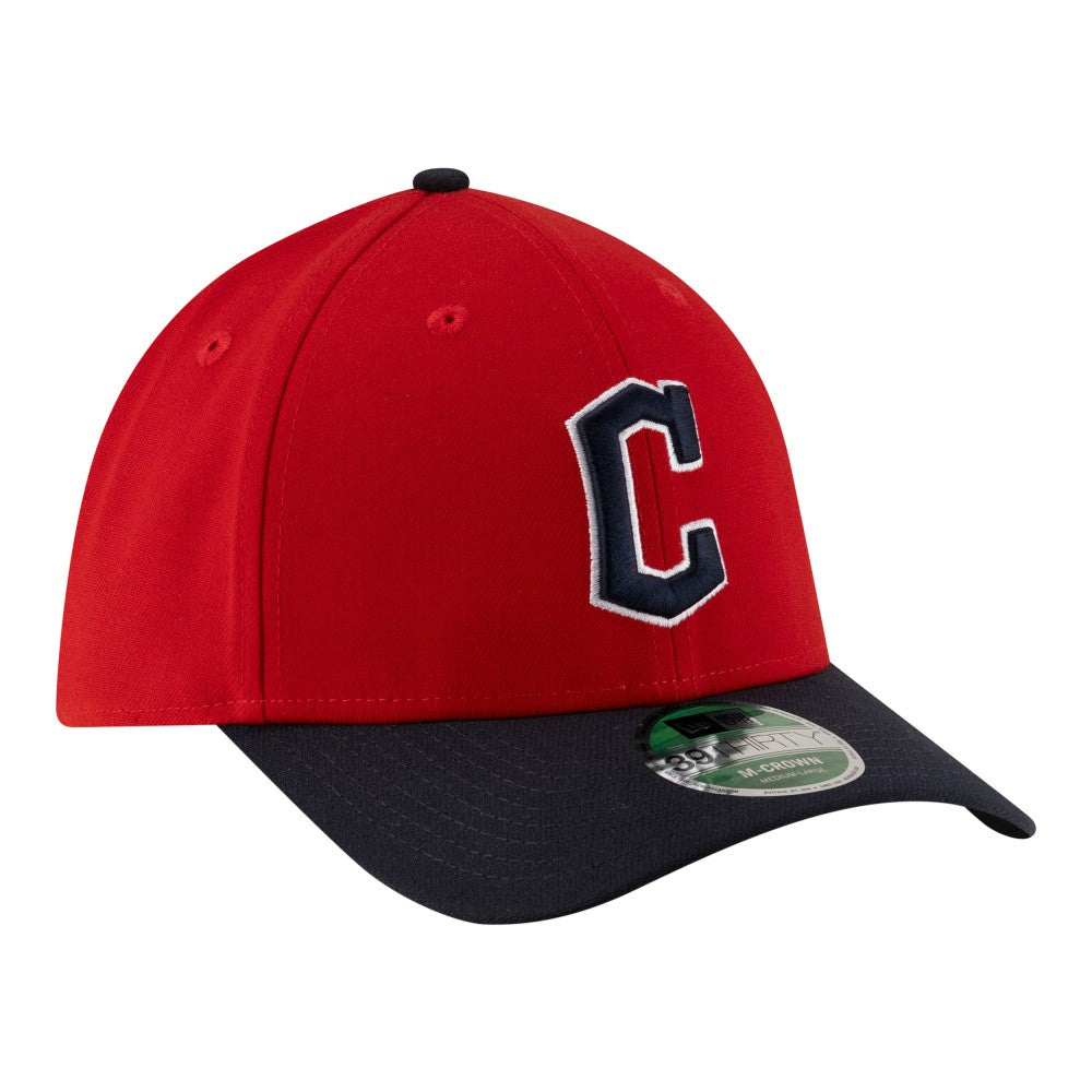 Cleveland Guardians New Era Player Replica 39THIRTY M-Crown Flex Hat - Red Hats