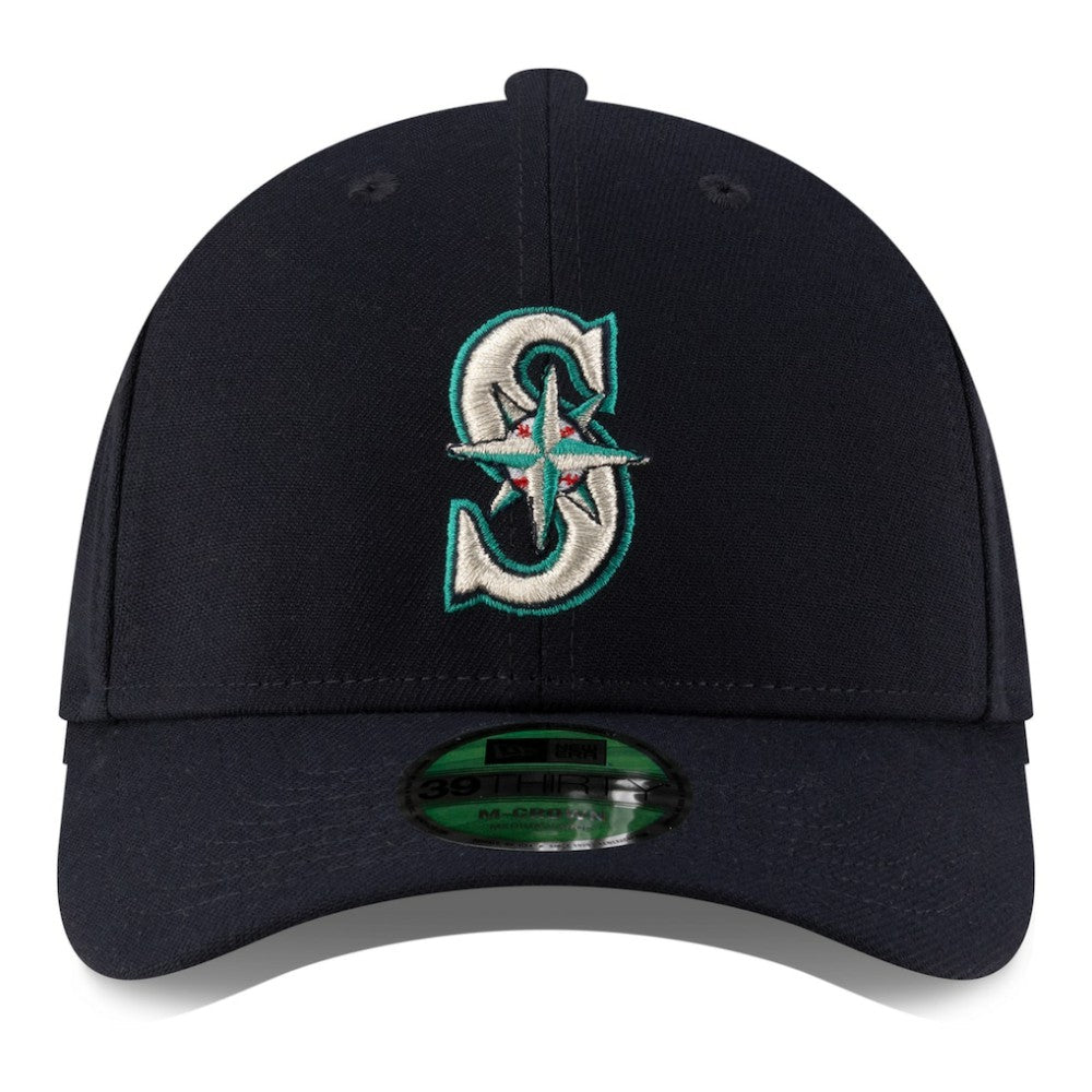 Seattle Mariners New Era Player Replica 39THIRTY M-Crown Flex Hat - Navy Hats