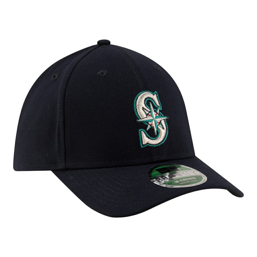 Seattle Mariners New Era Player Replica 39THIRTY M-Crown Flex Hat - Navy Hats