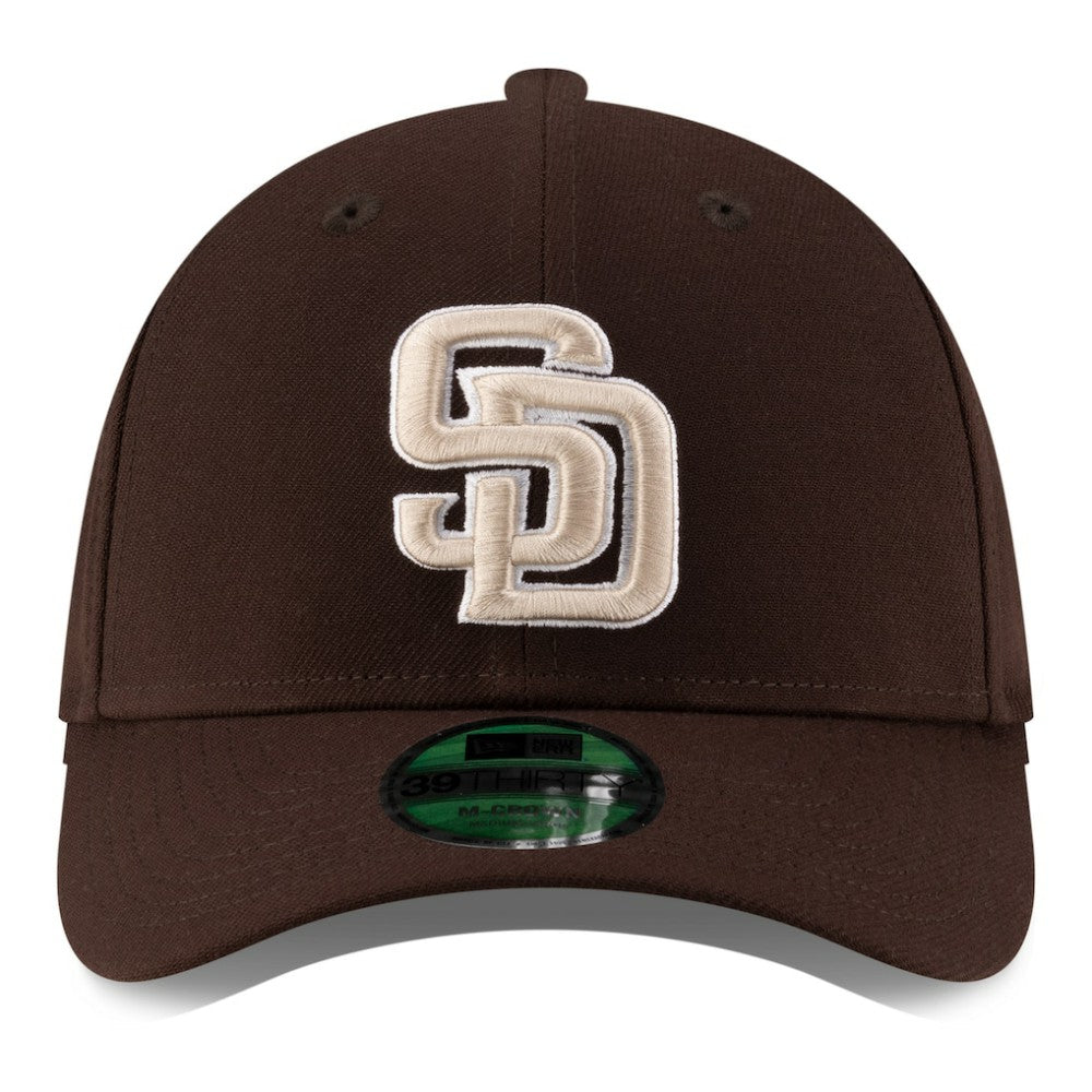 San Diego Padres New Era Alternate Player Replica 39THIRTY M-Crown Flex Hat - Brown Hats