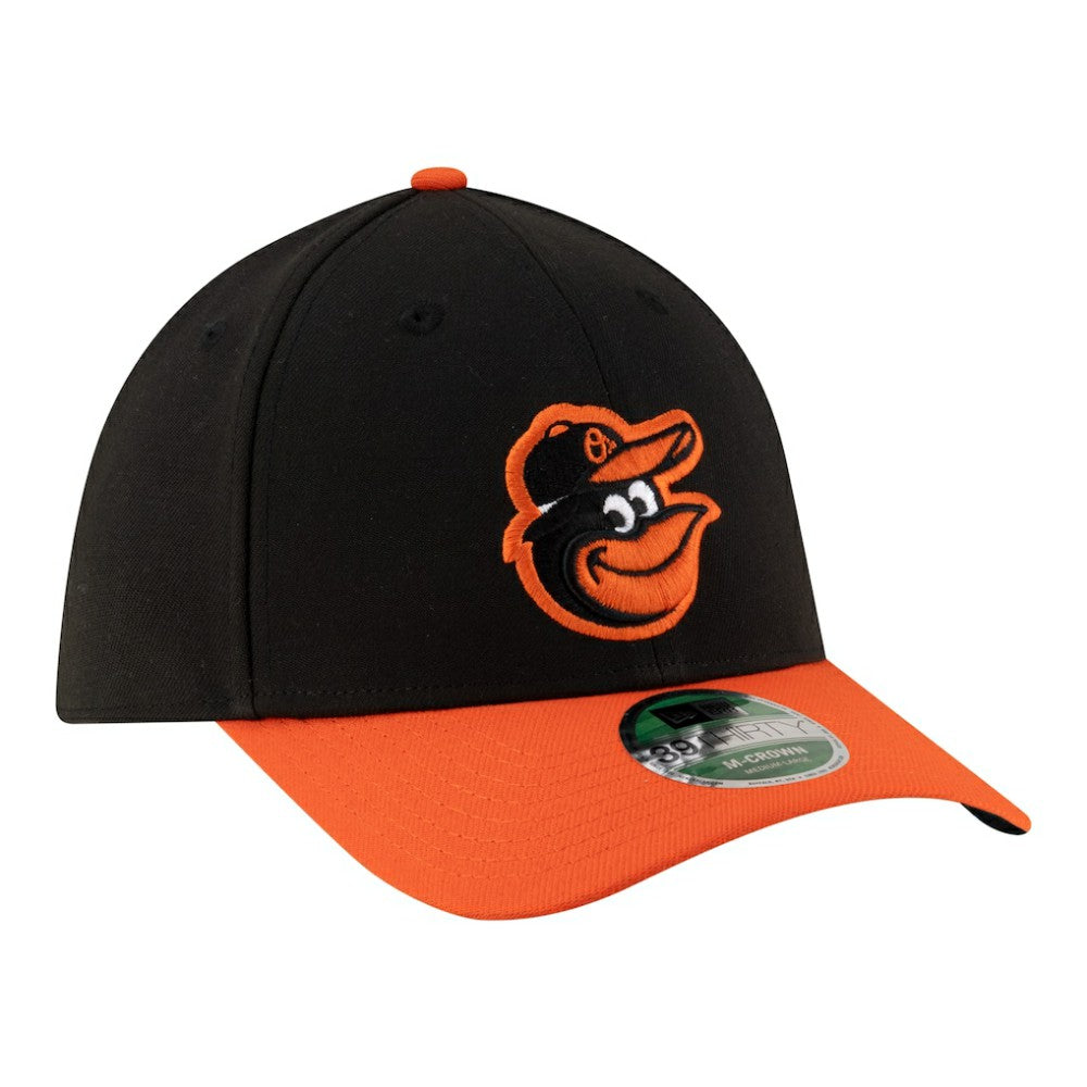 Baltimore Orioles New Era Player Replica 39THIRTY M-Crown Flex Hat - Black Hats