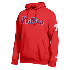 Philadelphia Phillies Champion All Star Wordmark Hoodie - Red Hoodies