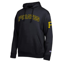 Pittsburgh Pirates Champion All Star Wordmark Hoodie - Black Hoodies
