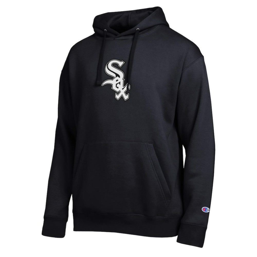 Chicago White Sox Champion All Star Embroidered Logo Hoodie - Black Hoodies