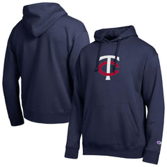 Minnesota Twins Champion All Star Embroidered Logo Hoodie - Navy Hoodies