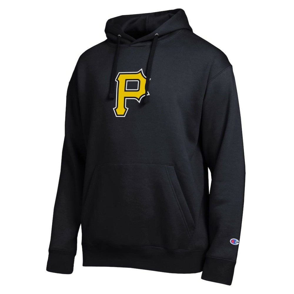 Pittsburgh Pirates Champion All Star Embroidered Logo Hoodie - Black Hoodies