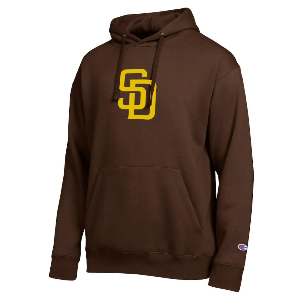 San Diego Padres Champion All Star Embroidered Logo Hoodie - Brown Hoodies