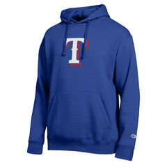 Texas Rangers Champion All Star Embroidered Logo Hoodie - Royal Hoodies