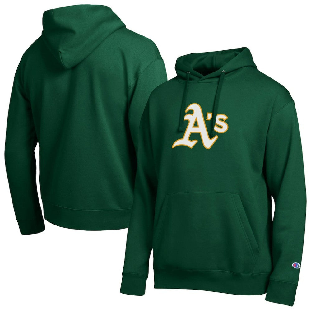 Athletics Champion All Star Embroidered Logo Hoodie - Green Hoodies