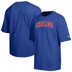 Chicago Cubs Champion All Star Chenille Wordmark T-Shirt - Royal T-shirts