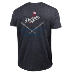 Los Angeles Dodgers Champion Tri-Blend T-Shirt - Heather Black T-shirts