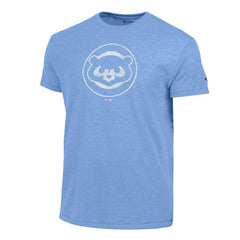 Chicago Cubs Champion Tri-Blend T-Shirt - Light Blue T-shirts