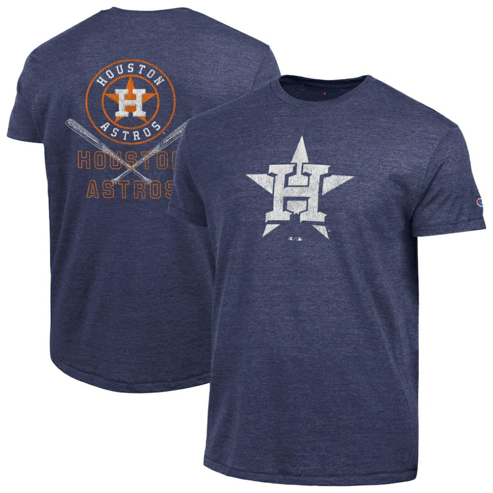 Houston Astros Champion Tri-Blend T-Shirt - Navy T-shirts