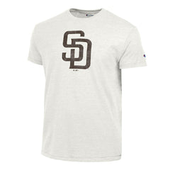 San Diego Padres Champion Tri-Blend T-Shirt - Heather White T-shirts