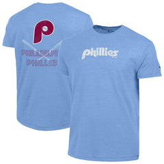 Philadelphia Phillies Champion Tri-Blend T-Shirt - Light Blue T-shirts