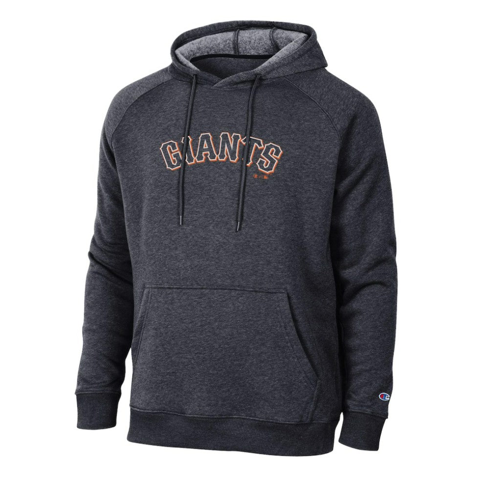 San Francisco Giants Champion Triumph Tri-Blend Raglan Hoodie - Black Hoodies