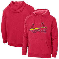 St. Louis Cardinals Champion Triumph Tri-Blend Raglan Hoodie - Red Hoodies