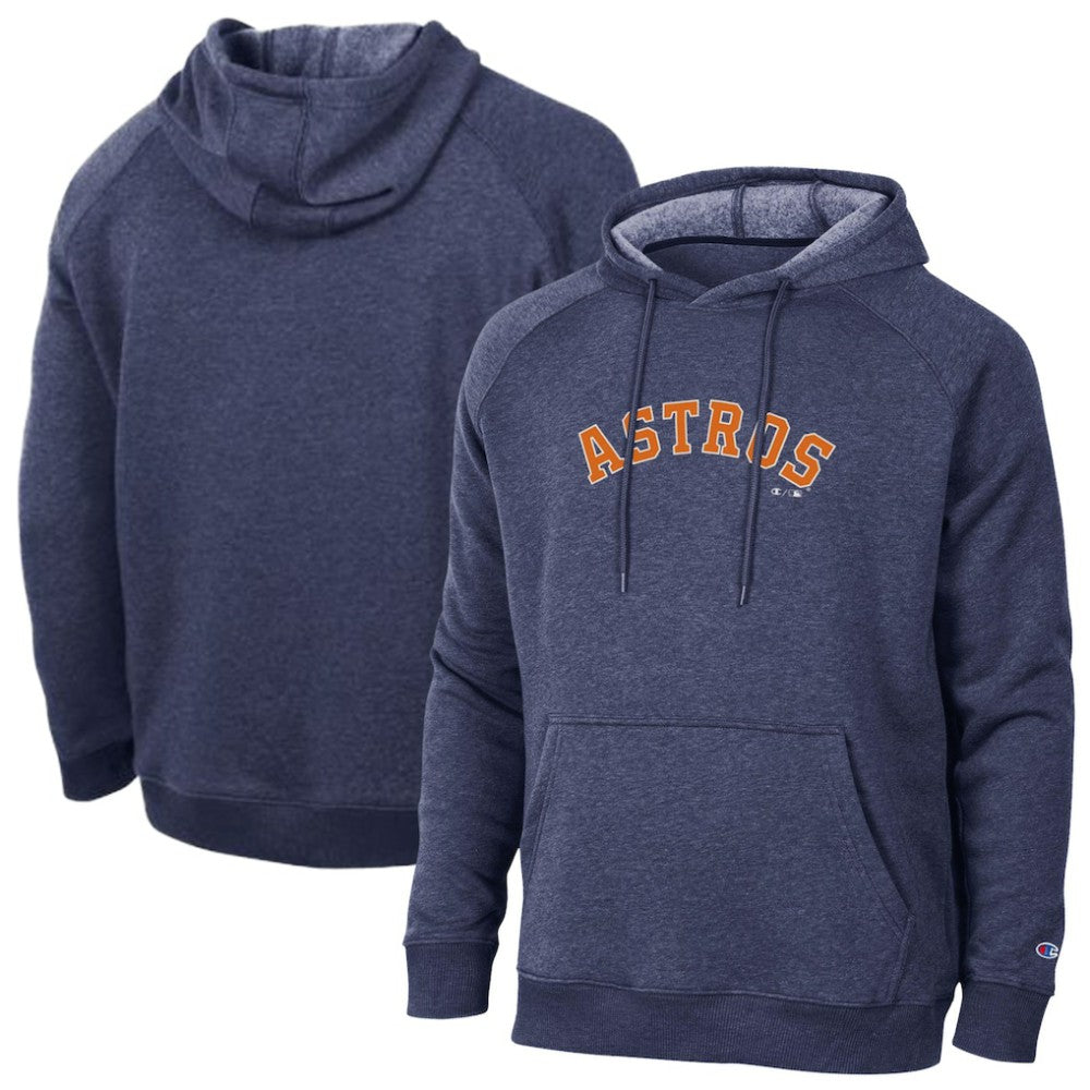Houston Astros Champion Triumph Tri-Blend Raglan Hoodie - Navy Hoodies