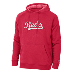 Cincinnati Reds Champion Triumph Tri-Blend Raglan Hoodie - Red Hoodies
