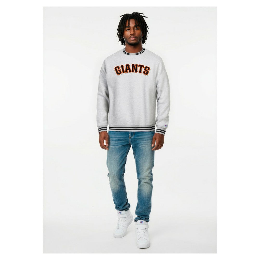 San Francisco Giants Champion Reverse Weave Sweatshirt - Heather Gray Sweatshirts