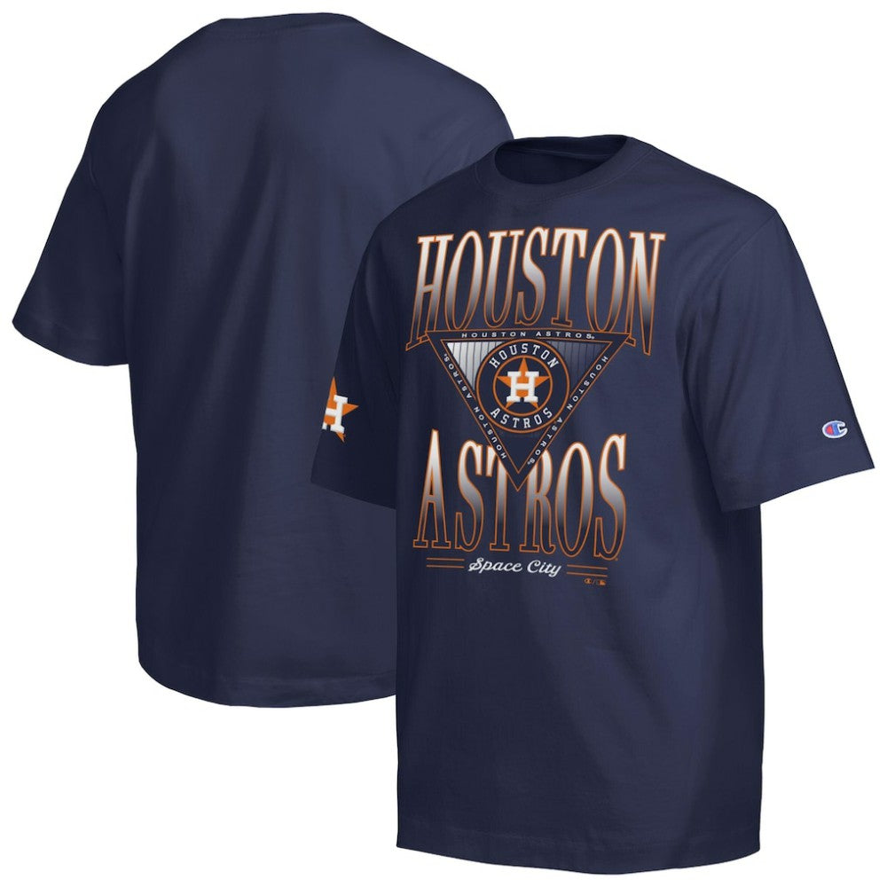 Houston Astros Champion Traditions Two Locations T-Shirt - Navy T-shirts