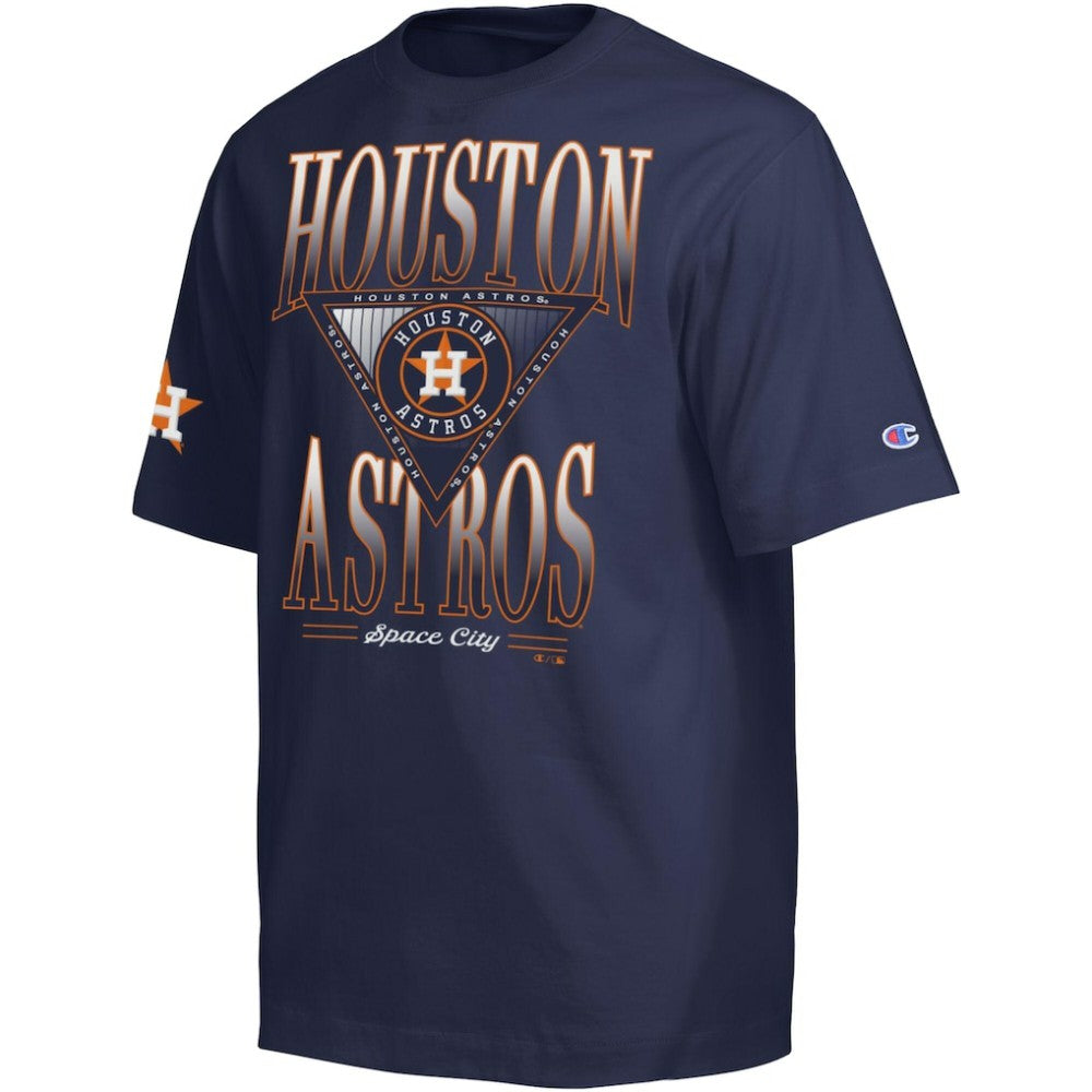 Houston Astros Champion Traditions Two Locations T-Shirt - Navy T-shirts
