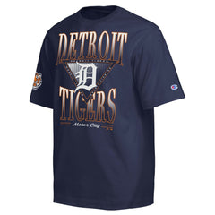Detroit Tigers Champion Traditions Two Locations T-Shirt - Navy T-shirts