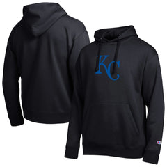Kansas City Royals Champion All Star Embroidered Logo Hoodie - Black Hoodies